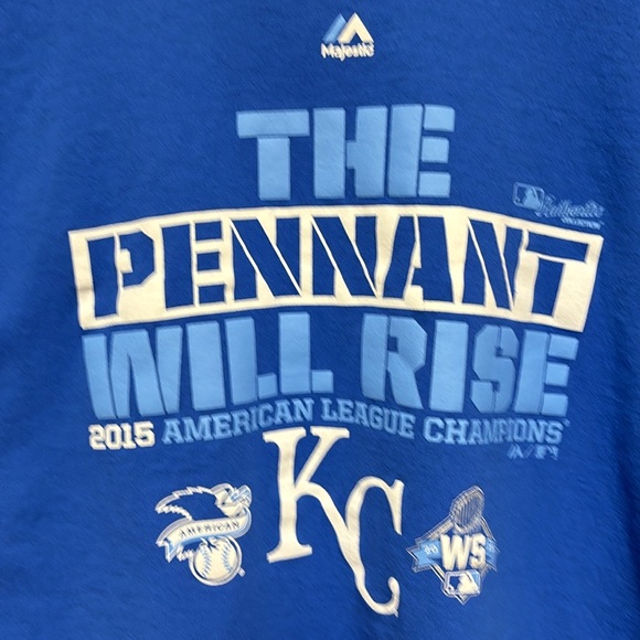 Gently worn Royals 2015 American League Champions t shirt size 2XL - Picture 2 of 4